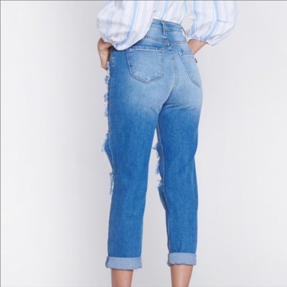 NEW Made in USA
Distressed mom jean High waisted - Picture 3 of 6